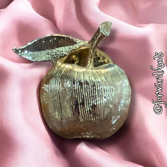 Bundle Sale 3 for $15| Dickson Teachers Gold-Tone Apple Pin - Picture 7 of 11